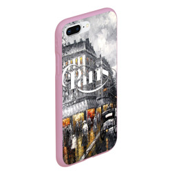 Чехол для iPhone 7Plus/8 Plus матовый Улицы Парижа - фото 2