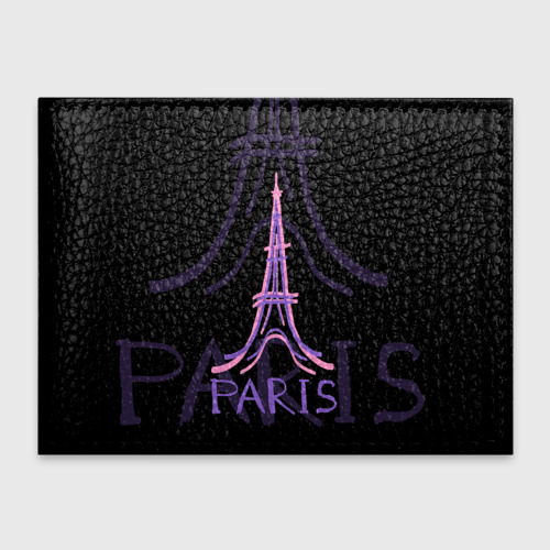 Обложка для студенческого билета Париж, цвет черный
