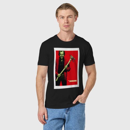 Мужская футболка хлопок The Shining, цвет черный - фото 3