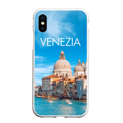 Чехол для iPhone XS Max матовый Венеция - архитектура