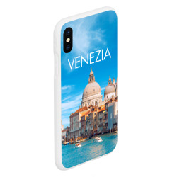 Чехол для iPhone XS Max матовый Венеция - архитектура - фото 2