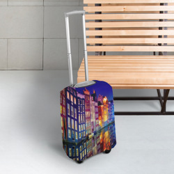 Чехол для чемодана 3D Амстердама - Нидерланды - фото 2