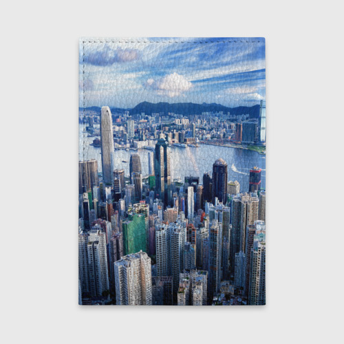 Обложка для автодокументов Гонконг - Китай, цвет красный - фото 2