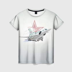 Женская футболка 3D Ту-22
