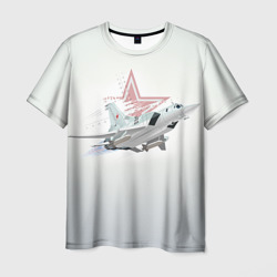 Мужская футболка 3D Ту-22
