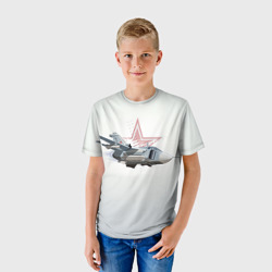 Детская футболка 3D Су-24 - фото 2