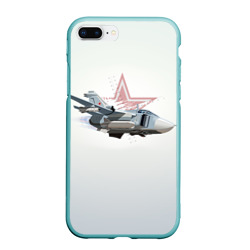 Чехол для iPhone 7Plus/8 Plus матовый Су-24