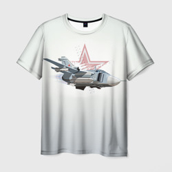 Мужская футболка 3D Су-24