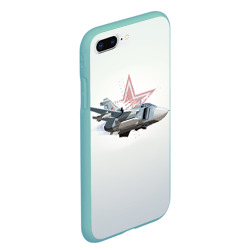 Чехол для iPhone 7Plus/8 Plus матовый Су-24 - фото 2