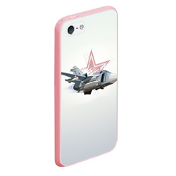 Чехол для iPhone 5/5S матовый Су-24 - фото 2