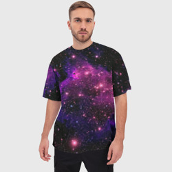Мужская футболка oversize 3D Вселенная - фото 2