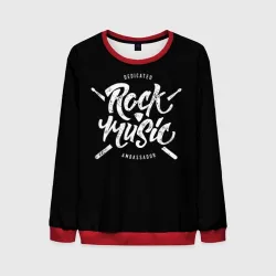 Мужской свитшот 3D Rock Music