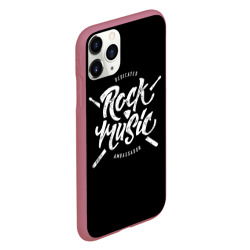 Чехол для iPhone 11 Pro матовый Rock Music - фото 2