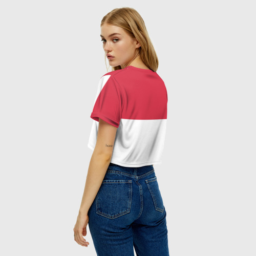 Женская футболка Crop-top 3D 30 Second To Mars, цвет 3D печать - фото 5