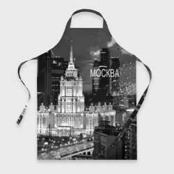 Фартук 3D Огни ночной Москвы