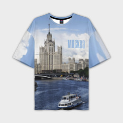 Мужская футболка oversize 3D Москва