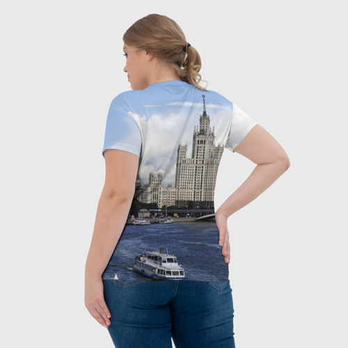 Женская футболка 3D Москва - фото 7