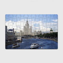 Головоломка Пазл магнитный 126 элементов Москва река