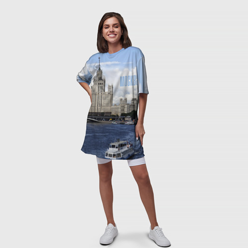 Платье-футболка 3D Москва - фото 5