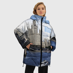 Женская зимняя куртка Oversize Москва - фото 2