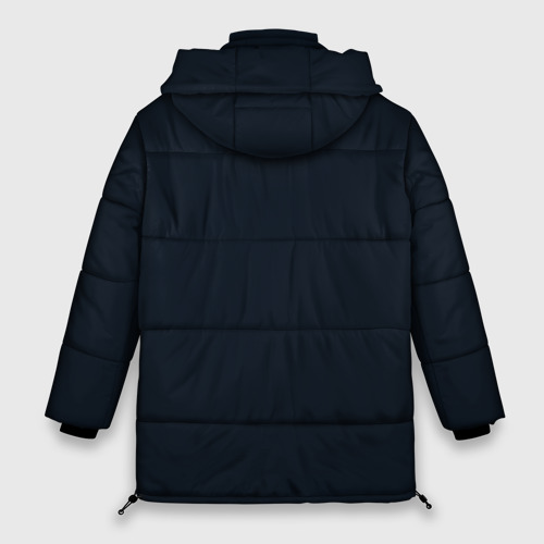 Женская зимняя куртка Oversize Лесная сова, цвет черный - фото 2