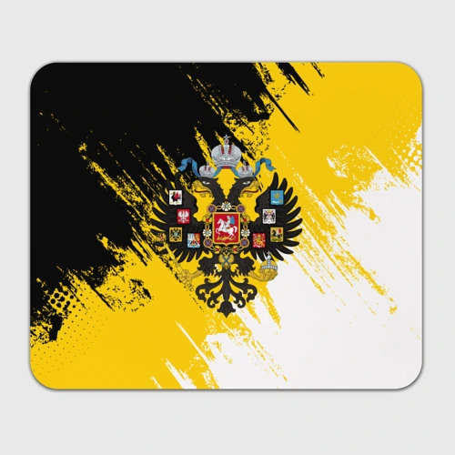 Прямоугольный коврик для мышки Имперский флаг и герб
