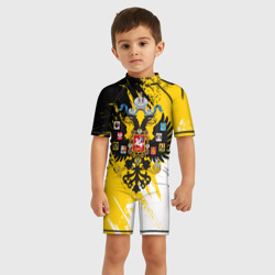 Детский купальный костюм 3D Имперский флаг и герб - фото 2