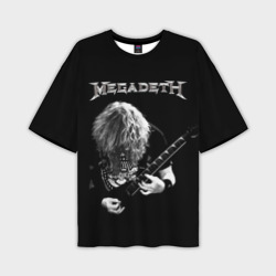 Мужская футболка oversize 3D Dave Mustaine