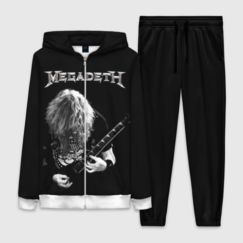 Женский костюм 3D Dave Mustaine, цвет белый