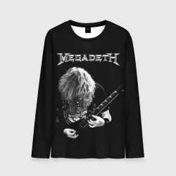Мужской лонгслив 3D Dave Mustaine