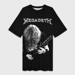 Платье-футболка 3D Dave Mustaine