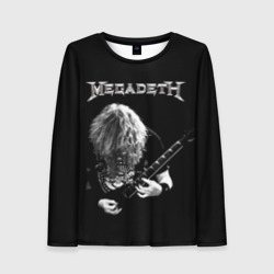 Женский лонгслив 3D Dave Mustaine