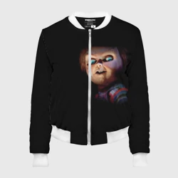 Женский бомбер 3D Кукла Чаки