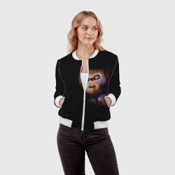 Женский бомбер 3D Кукла Чаки - фото 2