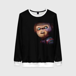 Женский свитшот 3D Кукла Чаки