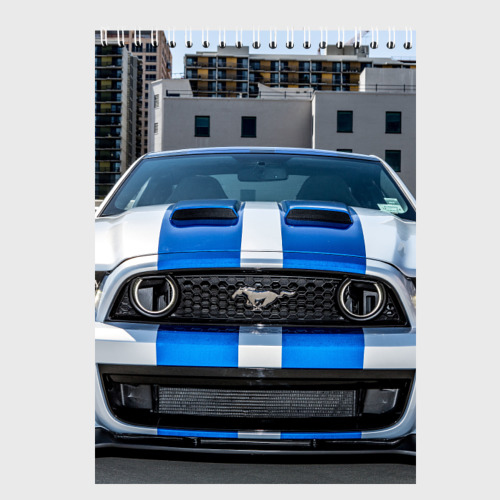 Скетчбук Ford Shelby, цвет белый