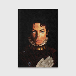 Обложка для паспорта матовая кожа Король Майкл Джексон