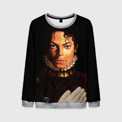 Мужской свитшот 3D Король Майкл Джексон