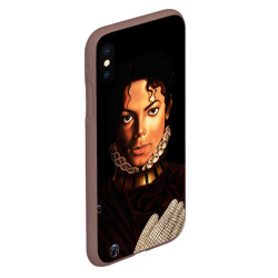 Чехол для iPhone XS Max матовый Король Майкл Джексон - фото 2