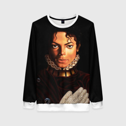 Женский свитшот 3D Король Майкл Джексон