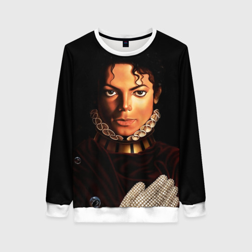 Женский свитшот 3D Король Майкл Джексон, цвет 3D печать