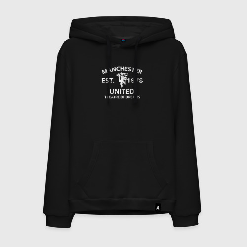 Мужская толстовка хлопок Manchester United - Est.1878 (Белый) Фото 01 Мужская толстовка хлопок Manchester United - Est.1878 (Белый) Фото 01