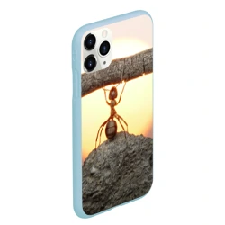 Чехол для iPhone 11 Pro Max матовый Муравей - фото 2