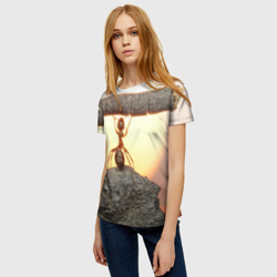 Женская футболка 3D Муравей - фото 2