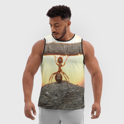 Мужская спортивная майка 3D Муравей - фото 2