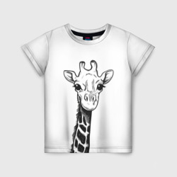 Детская футболка 3D Жираф