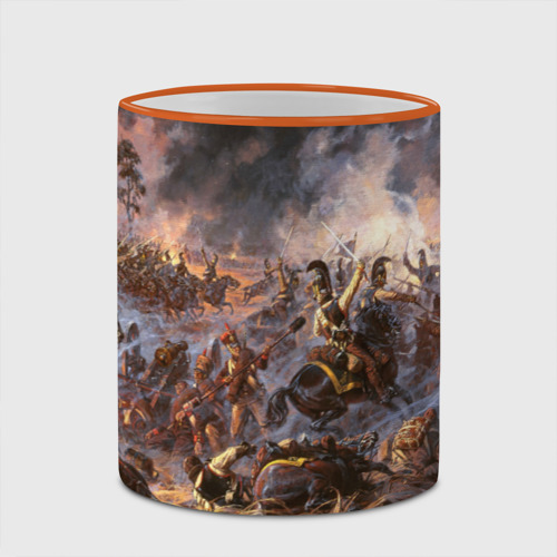 Кружка с полной запечаткой 1812 война, цвет Кант оранжевый - фото 4