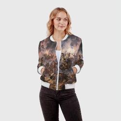 Женский бомбер 3D 1812 война - поле битвы с Наполеоном: войска армии Российской Империи - фото 2