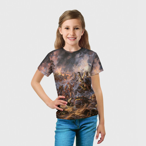 Детская футболка 3D 1812 война, цвет 3D печать - фото 5