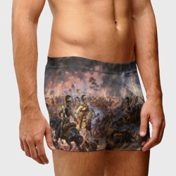 Мужские трусы 3D 1812 война - поле битвы с Наполеоном: войска армии Российской Империи - фото 2